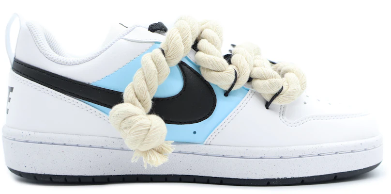 【訂製球鞋】 Nike Court Borough 麻繩 甜酷 禮盒 解構 掛飾 愛心 撞色 舒適潮流 休閒百搭 低筒 板鞋 GS 白色 Shop 【訂製球鞋】 Nike Court Borough 麻繩 甜酷 禮盒 解構 掛飾 愛心 撞色 舒適潮流 休閒百搭 低筒 板鞋 GS 白色
