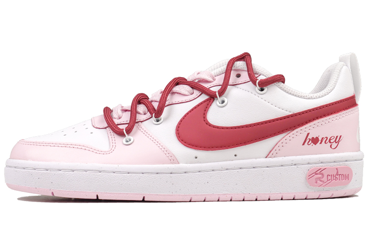 Buy [Kasut Custom] Nike Court Borough Low 'Sweet Pink Memory' DQ0492-100(Team27-GS款初恋回忆)