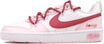 Buy 【訂製球鞋】Nike Court Borough 2RISK 初戀回憶 甜美 低筒 板鞋 GS 粉色
