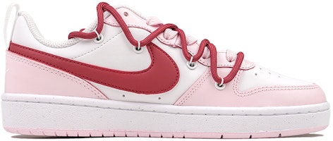 【訂製球鞋】Nike Court Borough 2RISK 初戀回憶 甜美 低筒 板鞋 GS 粉色 Order 【訂製球鞋】Nike Court Borough 2RISK 初戀回憶 甜美 低筒 板鞋 GS 粉色