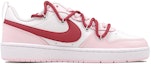 Order 【訂製球鞋】Nike Court Borough 2RISK 初戀回憶 甜美 低筒 板鞋 GS 粉色