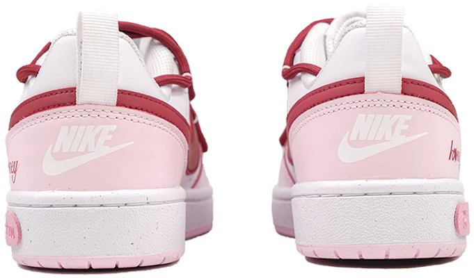 【訂製球鞋】Nike Court Borough 2RISK 初戀回憶 甜美 低筒 板鞋 GS 粉色 Shop 【訂製球鞋】Nike Court Borough 2RISK 初戀回憶 甜美 低筒 板鞋 GS 粉色