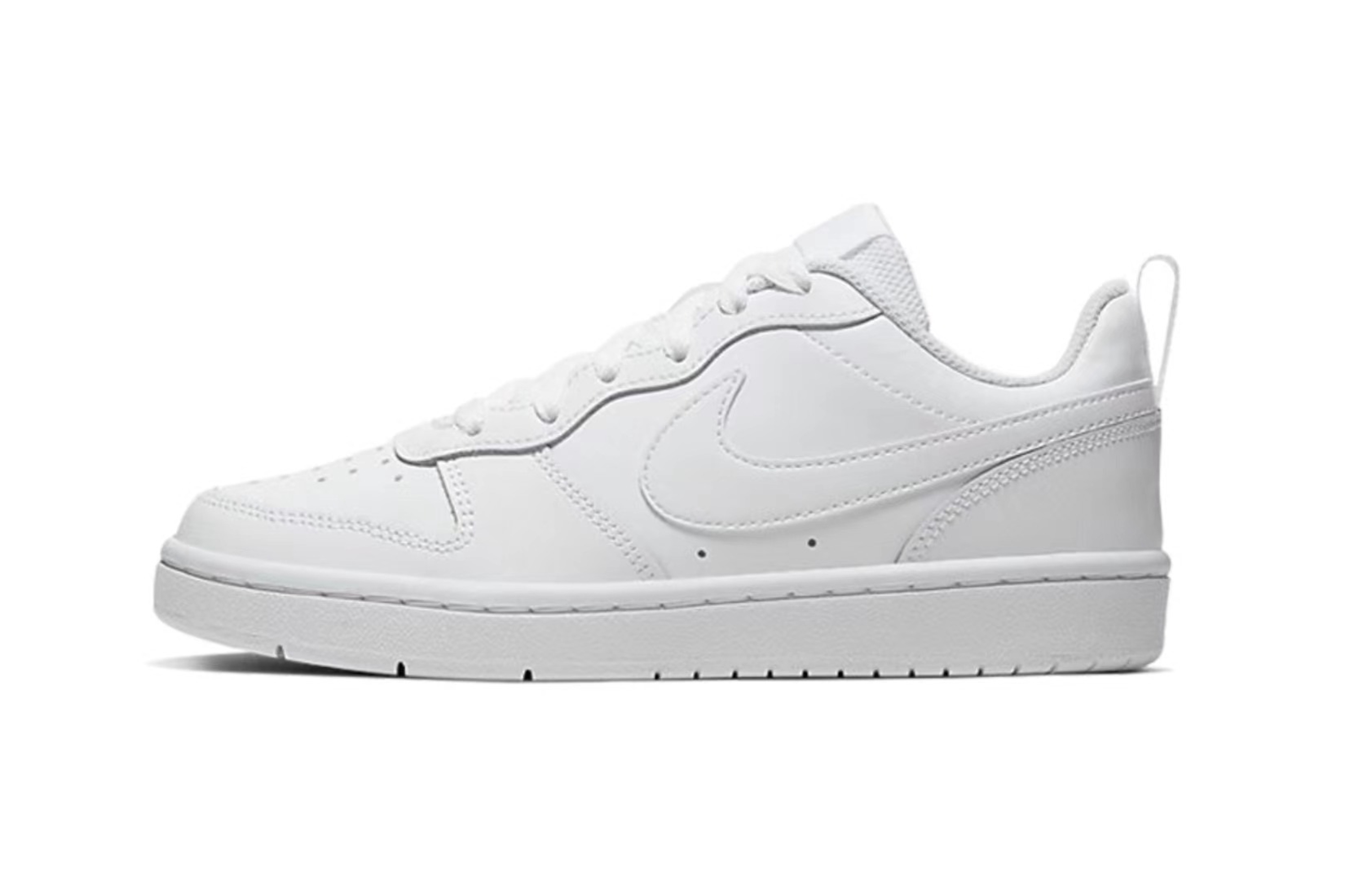 Details for 【訂製球鞋】 Nike Court Borough Low 甜蜜愛心 潮流前線 舒適百搭 防滑減震耐磨 低筒 板鞋 GS 粉色