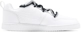 Lookbook 【訂製球鞋】Nike Court Borough Low 三重白 流星刺客解構 街頭潮流 防滑減震耐磨 低筒 板鞋 男款 黑白