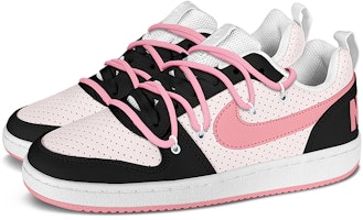 【客製化球鞋】Nike Court Borough Low 三重白 復古潮流 澀谷甜美 白桃牛奶貝 Y2K vibe解構綁帶 潮流 低筒 耍鞋 男款 粉白 Shop 【客製化球鞋】Nike Court Borough Low 三重白 復古潮流 澀谷甜美 白桃牛奶貝 Y2K vibe解構綁帶 潮流 低筒 耍鞋 男款 粉白