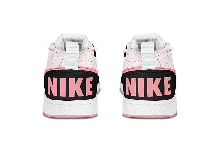 Purchase [Zapatillas Personalizadas] Nike Court Borough Low 'Triple White Pink' 838937-111(TeamY-男款涩谷甜妹粉白)