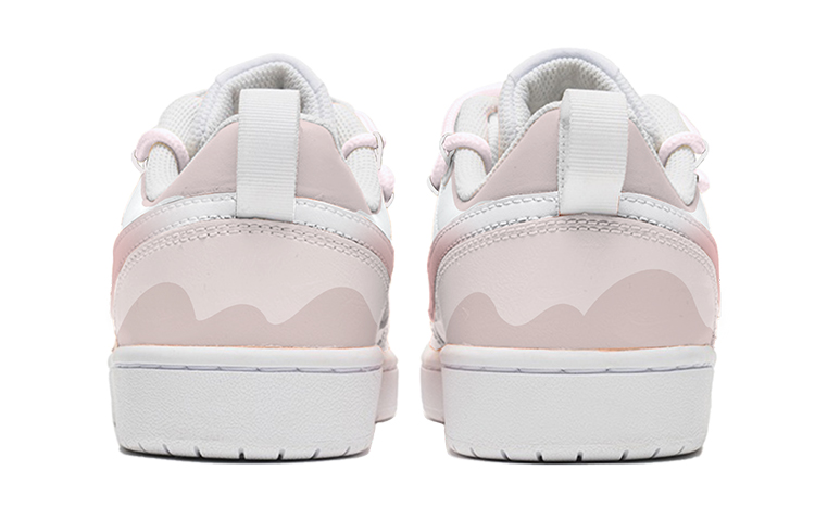 Shop [定制鞋款] 耐克Court Borough Low '情人节 粉色-白色' BQ5448-100(TeamS-星星爱心布贴S-BOX)