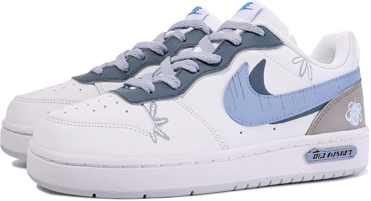 Zapatillas Nike Court Borough Low Personalizadas Blanco-Azul Da Vinci BQ5448-123(TeamM-花墙-BOX) Purchase Zapatillas Nike Court Borough Low Personalizadas Blanco-Azul Da Vinci BQ5448-123(TeamM-花墙-BOX)