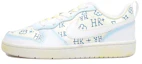 Buy 【定制球鞋】Nike Court Borough 塗鴉 小花 做舊 低幫 板鞋 GS 白藍黃