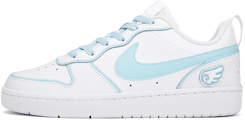 Nike Court Borough Low Blancas/Azules Alas Grafiti BQ5448-100(Team18-C蓝色翅膀可爱涂鸦) Buy Nike Court Borough Low Blancas/Azules Alas Grafiti BQ5448-100(Team18-C蓝色翅膀可爱涂鸦)