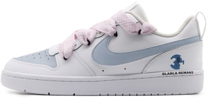 【カスタムシューズ】ナイキ コートボロー ロー 'ホワイトブルー' BQ5448-100(Team57-女款蔚蓝) Order 【カスタムシューズ】ナイキ コートボロー ロー 'ホワイトブルー' BQ5448-100(Team57-女款蔚蓝)