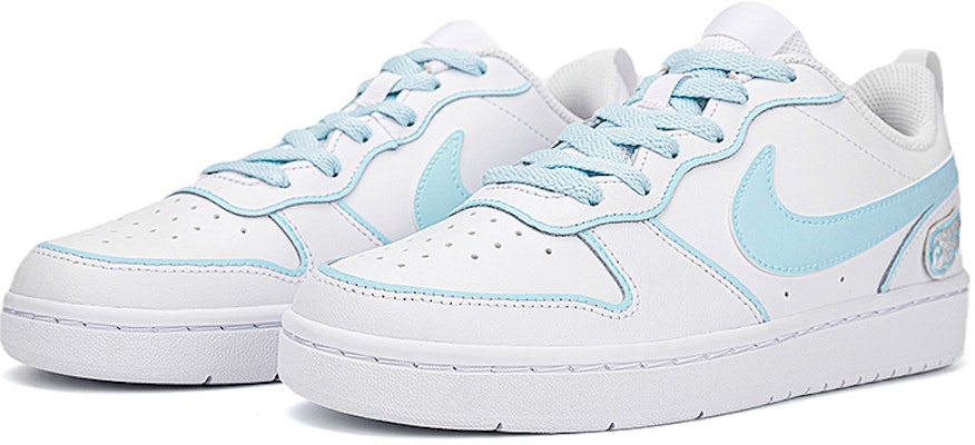 Nike Court Borough Low Blancas/Azules Alas Grafiti BQ5448-100(Team18-C蓝色翅膀可爱涂鸦) Lookbook Nike Court Borough Low Blancas/Azules Alas Grafiti BQ5448-100(Team18-C蓝色翅膀可爱涂鸦)