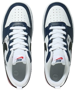 【訂製球鞋】Nike Court Borough 潮流 低筒 板鞋 GS 白藍紅 Shop 【訂製球鞋】Nike Court Borough 潮流 低筒 板鞋 GS 白藍紅