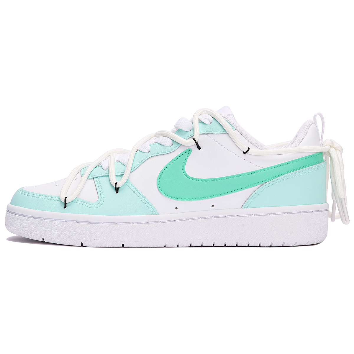 [Custom Shoes] Nike Court Borough Low 'White Mint Green'