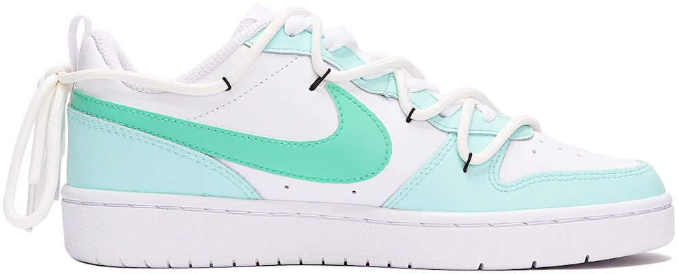 【定制鞋款】耐克Court Borough Low '白薄荷绿' BQ5448-100(TeamThree-女款浅草薄荷绿) Order 【定制鞋款】耐克Court Borough Low '白薄荷绿' BQ5448-100(TeamThree-女款浅草薄荷绿)