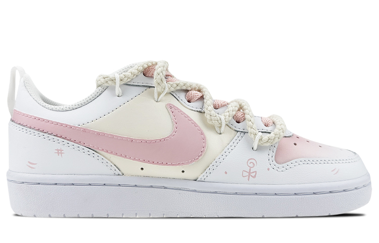Order [Custom Shoes] Nike Court Borough Low 'White Pink Rabbit Deconstructed'