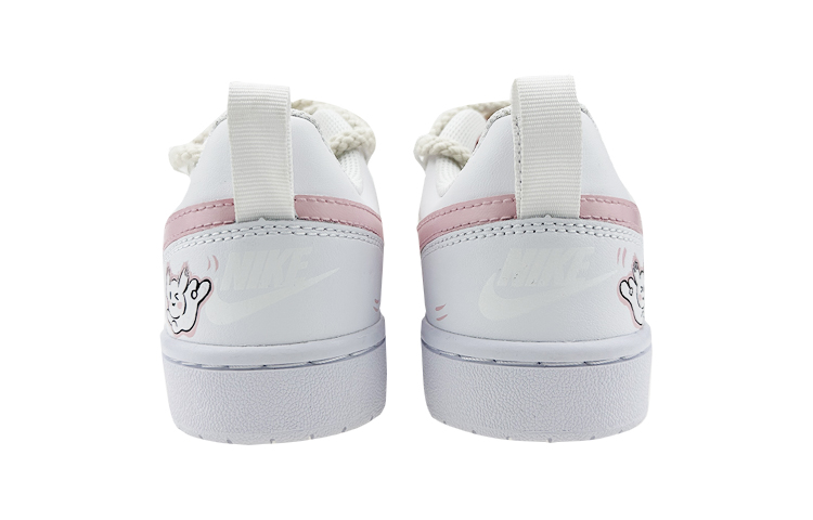 Shop [Custom Shoes] Nike Court Borough Low 'White Pink Rabbit Deconstructed'