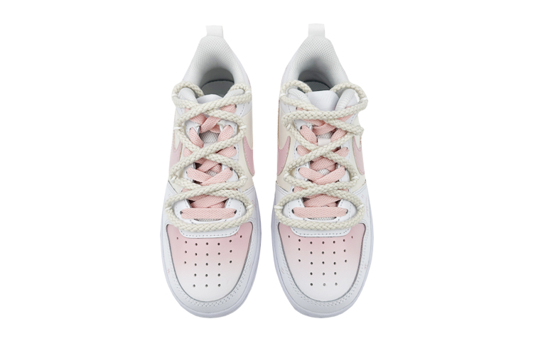 Purchase [Custom Shoes] Nike Court Borough Low 'White Pink Rabbit Deconstructed'