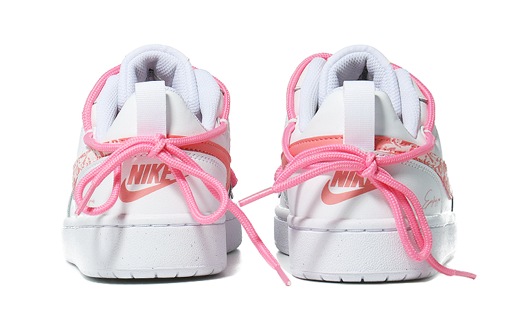 Purchase [カスタムシューズ] ナイキ コート バロー ロー 'ホワイト ピンク ロマンス' BQ5448-124(Team10-欧洲风情）