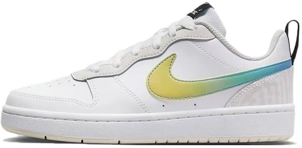 【カスタムシューズ】ナイキ コート バロー ロー『ホワイト イエロー』 FJ7692-191(Team56-雪绵松润) Details for 【カスタムシューズ】ナイキ コート バロー ロー『ホワイト イエロー』 FJ7692-191(Team56-雪绵松润)