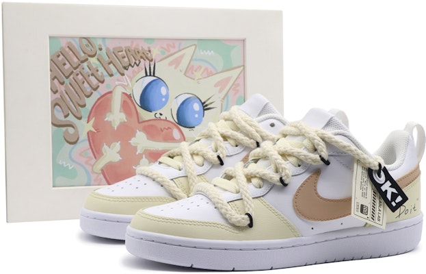 나이키 코트 버로우 로우 '옐로우 오렌지' (커스텀) BQ5448-100(Team57-女款蛋卷) Buy 나이키 코트 버로우 로우 '옐로우 오렌지' (커스텀) BQ5448-100(Team57-女款蛋卷)