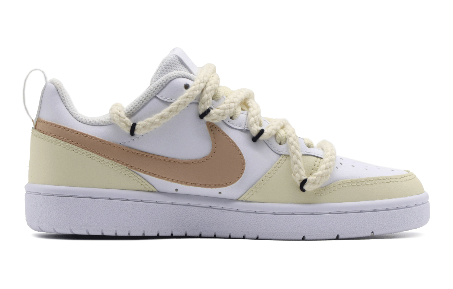 Lookbook 【客制球鞋】 Nike Court Borough 雞蛋糕 戶外 夏日搭配 小眾活力 清新 解構 低筒 板鞋 GS 橙黃