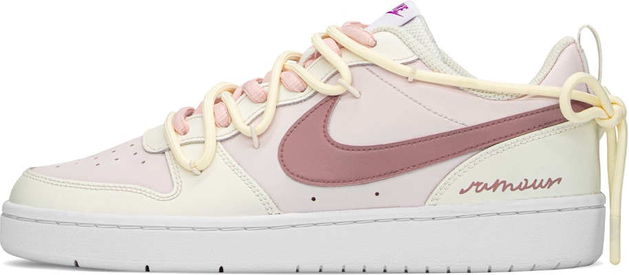 【定制球鞋】 Nike Court Borough FZBB 城堡 浪漫仙靈 特殊鞋盒 低幫 板鞋 GS 粉米 Order 【定制球鞋】 Nike Court Borough FZBB 城堡 浪漫仙靈 特殊鞋盒 低幫 板鞋 GS 粉米