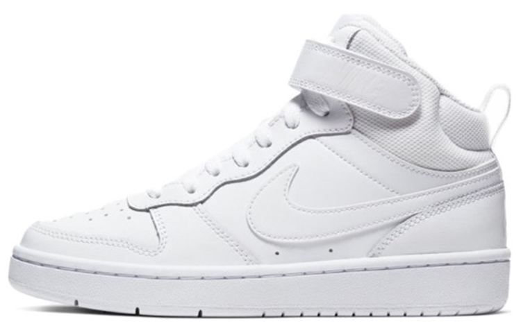 Details for [定制鞋] 耐克Court Borough Mid 2 '白绿格纹' CD7782-100(team肆-方块格子手绘Y)