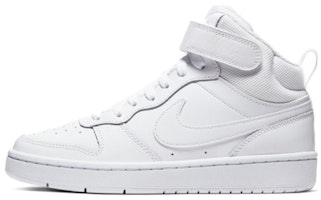 【訂製球鞋】 Nike Court Borough Mid 2 方塊格子 小清新 小香風 魔鬼貼 中筒 板鞋 GS 白綠 Details for 【訂製球鞋】 Nike Court Borough Mid 2 方塊格子 小清新 小香風 魔鬼貼 中筒 板鞋 GS 白綠