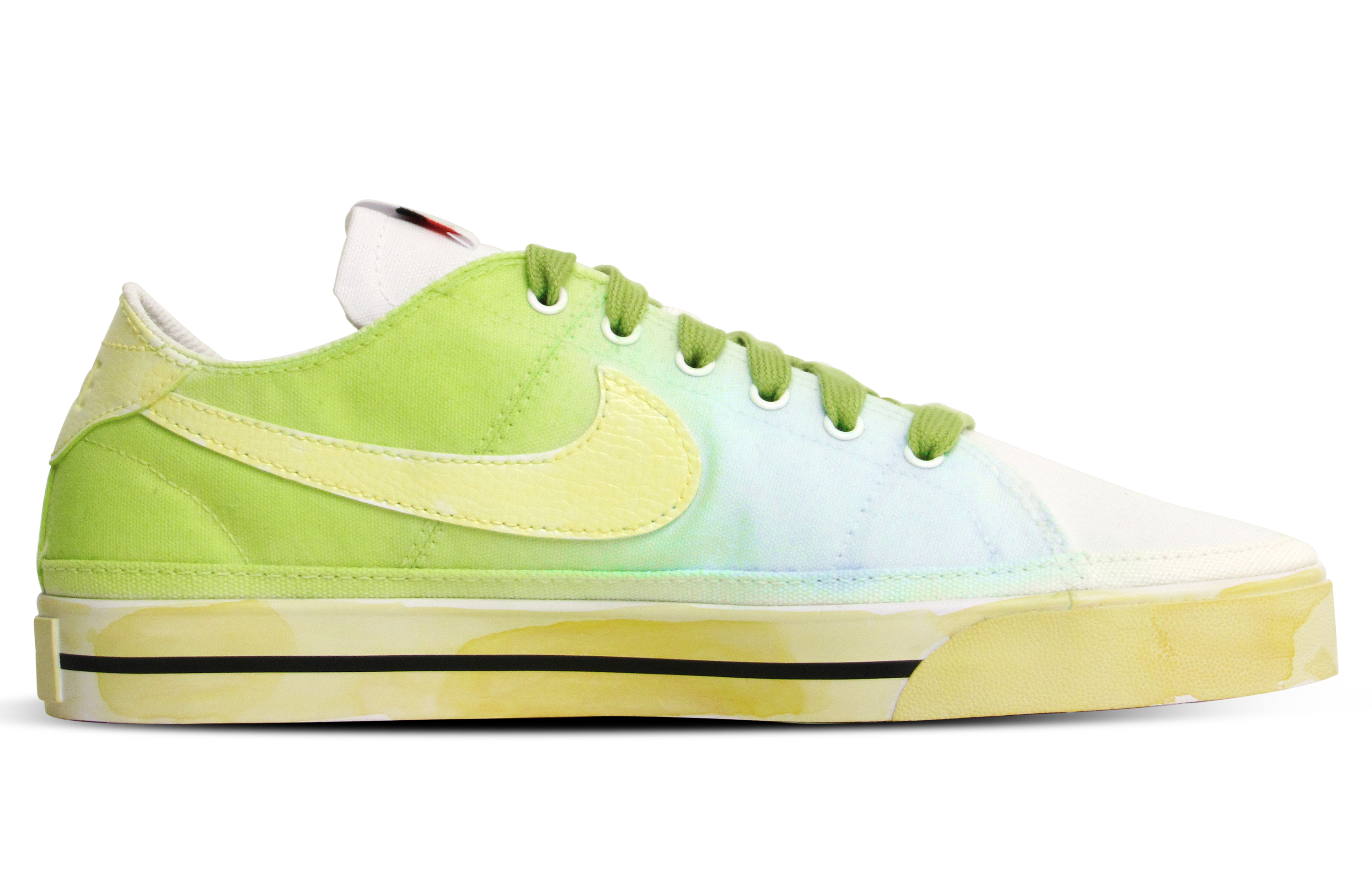 [Custom Shoes] Nike Court Legacy 'Avocado Fade' 圖 2