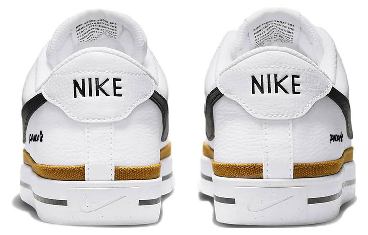 Purchase [Sepatu Kustom] Nike Court Legacy 'Bamboo Panda' DH3162-100(Team56-竹林熊猫)