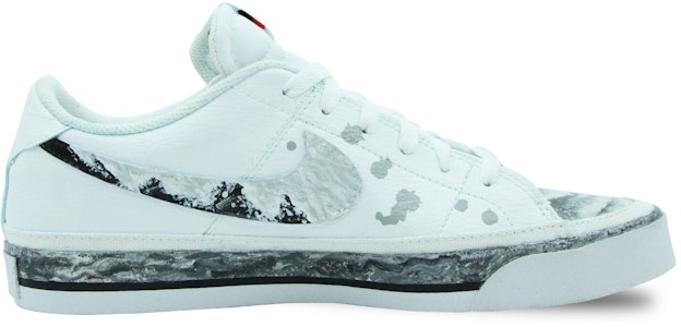 【定制鞋】耐克Court Legacy“水泥灰海洋艺术” DH3162-101(Team39-AMY93大海) Order 【定制鞋】耐克Court Legacy“水泥灰海洋艺术” DH3162-101(Team39-AMY93大海)