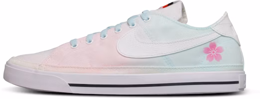 【訂製球鞋】 Nike Court Legacy 愛情 小清新 櫻花 低筒 板鞋 男女款 粉藍 Buy 【訂製球鞋】 Nike Court Legacy 愛情 小清新 櫻花 低筒 板鞋 男女款 粉藍