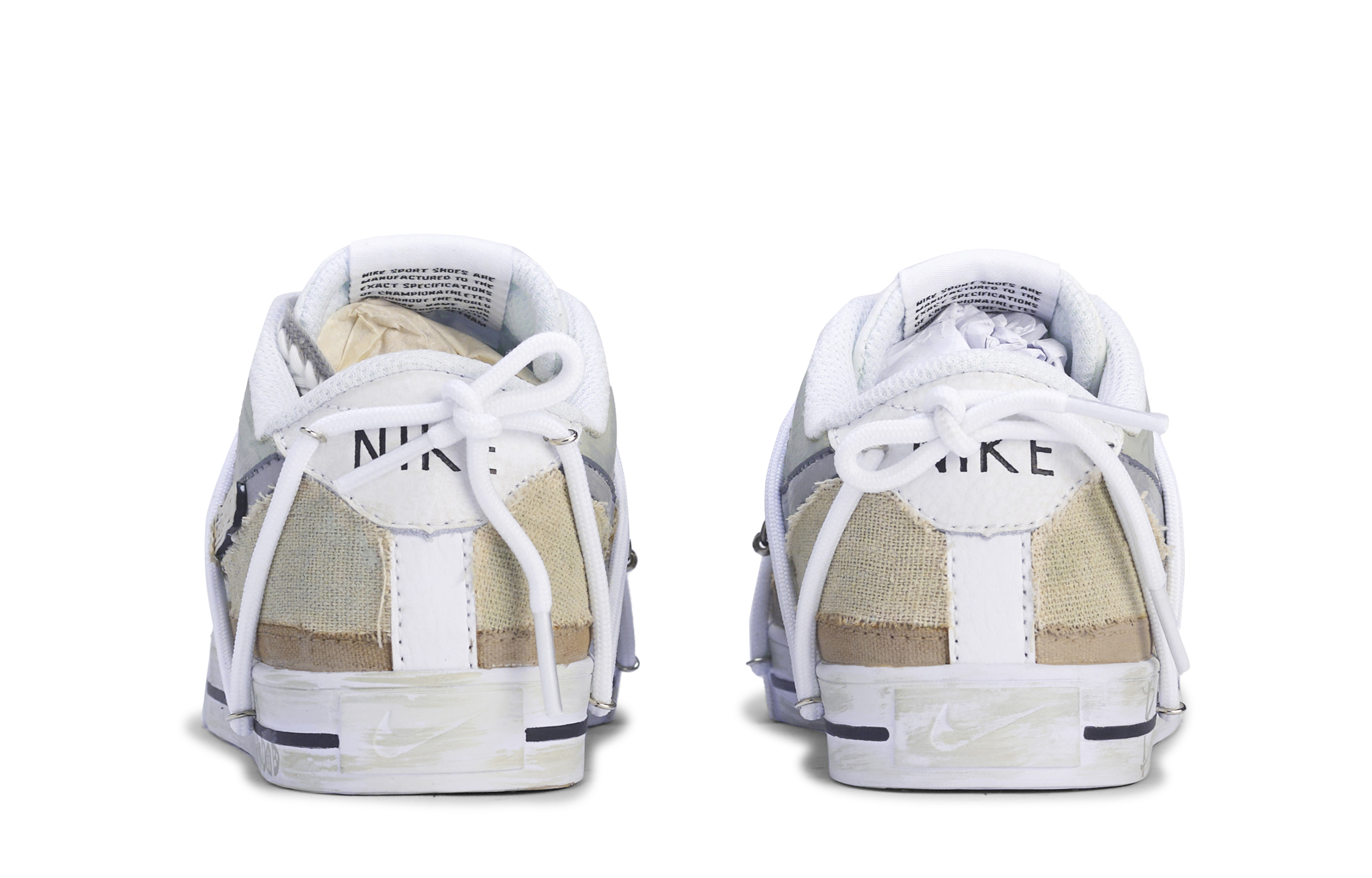 Purchase [Nike Sepatu Custom] Court Legacy 'Green Brown Da Vinci Custom' CU4150-102(TeamM-BANBOO)