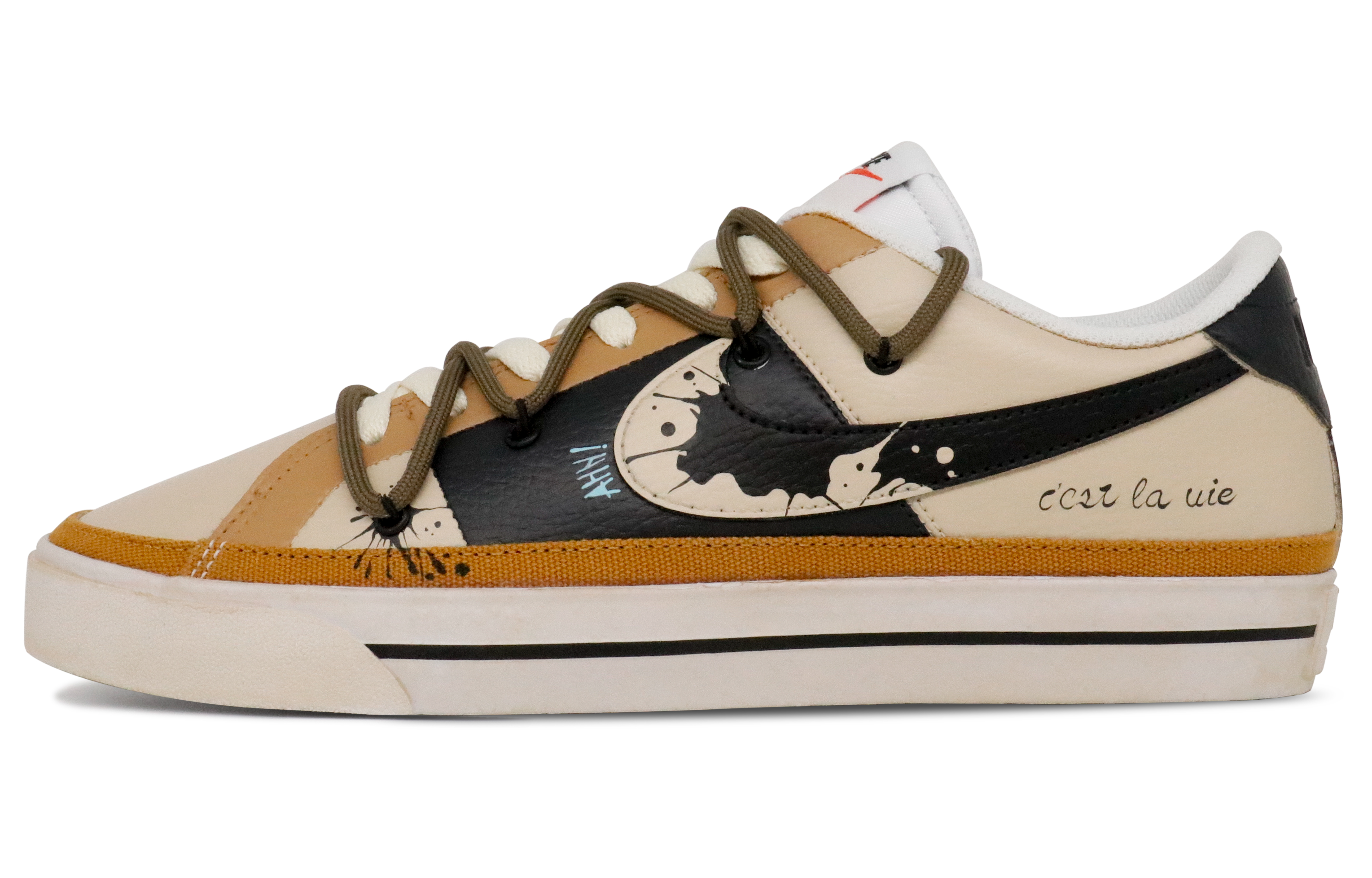 nike court legacy off white