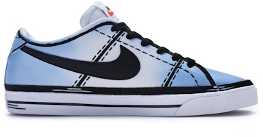 【定制球鞋】Nike Court Legacy 811製造 夏日衝浪 漫畫感 乾淨清爽簡約 低幫 板鞋 男款 藍白 Order 【定制球鞋】Nike Court Legacy 811製造 夏日衝浪 漫畫感 乾淨清爽簡約 低幫 板鞋 男款 藍白