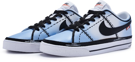 【定制球鞋】Nike Court Legacy 811製造 夏日衝浪 漫畫感 乾淨清爽簡約 低幫 板鞋 男款 藍白 Lookbook 【定制球鞋】Nike Court Legacy 811製造 夏日衝浪 漫畫感 乾淨清爽簡約 低幫 板鞋 男款 藍白