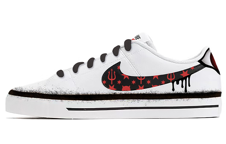 [Custom Shoes] Nike Court Legacy Low 'Evil Eye Custom'
