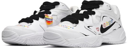 【定制鞋款】耐克Court Lite 2 '多巴胺彩虹爱' AR8836-100(TeamE-男款彩虹爱心黑白) Lookbook 【定制鞋款】耐克Court Lite 2 '多巴胺彩虹爱' AR8836-100(TeamE-男款彩虹爱心黑白)