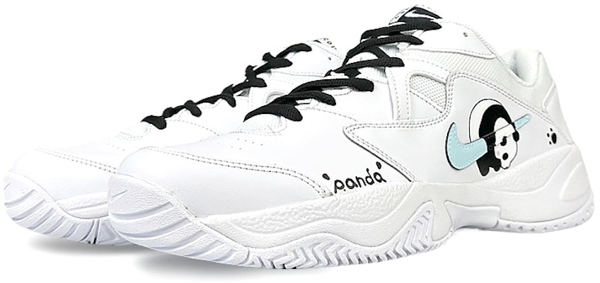 【客製化球鞋】Nike Court Lite 2 BNK 藍鈎掛熊貓 憨憨熊貓 新中式 熊貓配色 英文塗鴉 減震防滑 低筒 老爹鞋 男款 黑白 Shop 【客製化球鞋】Nike Court Lite 2 BNK 藍鈎掛熊貓 憨憨熊貓 新中式 熊貓配色 英文塗鴉 減震防滑 低筒 老爹鞋 男款 黑白