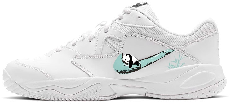 custom-shoes-nike-court-lite-2-panda-bamboo-white-green