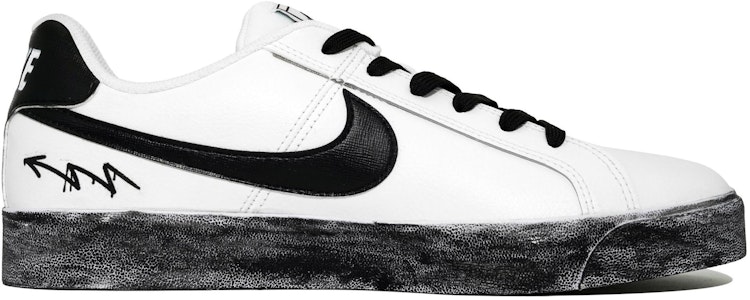 Zapatillas Personalizadas Nike Court Royale 'Smiling Grounds Negro Blanco' BQ4222-103(Team113-微笑聚集地) Lookbook Zapatillas Personalizadas Nike Court Royale 'Smiling Grounds Negro Blanco' BQ4222-103(Team113-微笑聚集地)