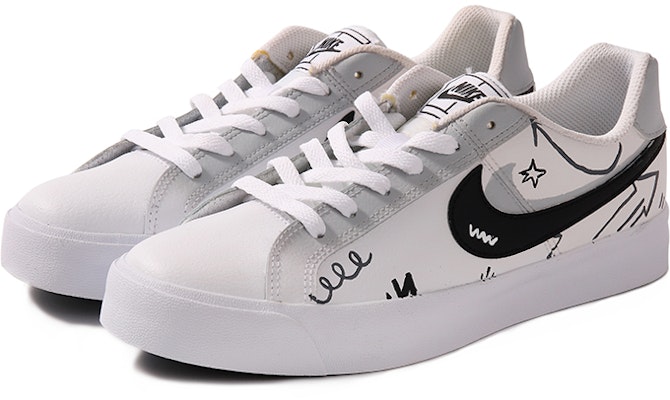 Zapatillas Nike Court Royale AC 'Graffiti Artista Sonriente Negro Blanco' BQ4222-103(Team77-艺术家) Lookbook Zapatillas Nike Court Royale AC 'Graffiti Artista Sonriente Negro Blanco' BQ4222-103(Team77-艺术家)