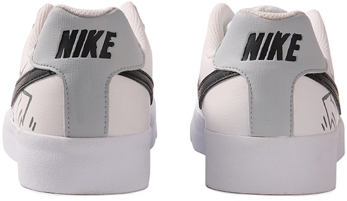 나이키 커스텀 코트 로얄 AC '스마일리' (흰/검) BQ4222-103(Team77-艺术家) Shop 나이키 커스텀 코트 로얄 AC '스마일리' (흰/검) BQ4222-103(Team77-艺术家)