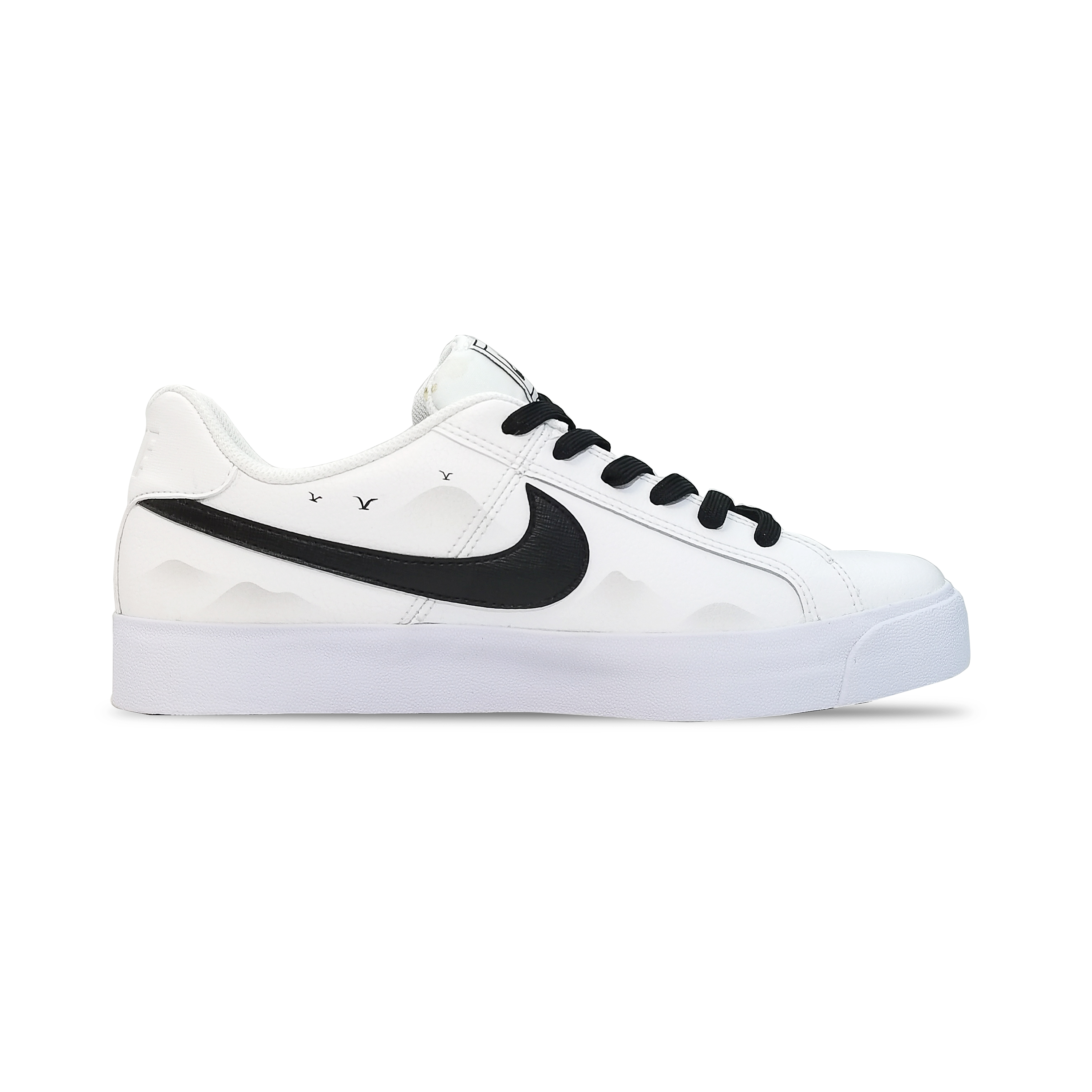 Order Zapatillas Nike Court Royale AC 'Tinta China Negro Blanco' BQ4222-103(TeamEight-男款双鹤2)