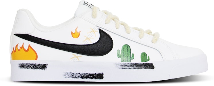 Zapatillas Nike Court Royale AC 'Graffiti Flame Cactus Smile Blanco Negro' BQ4222-103-484838 Order Zapatillas Nike Court Royale AC 'Graffiti Flame Cactus Smile Blanco Negro' BQ4222-103-484838