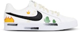Order Zapatillas Nike Court Royale AC 'Graffiti Flame Cactus Smile Blanco Negro' BQ4222-103-484838