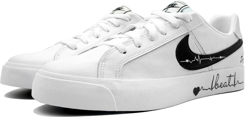 나이키 코트 로얄 AC '그래피티 라임 화이트 블랙' (커스텀) BQ4222-103(Team113-律动旋律) Lookbook 나이키 코트 로얄 AC '그래피티 라임 화이트 블랙' (커스텀) BQ4222-103(Team113-律动旋律)