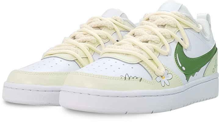 Zapatillas Nike Court Royale Low 2 'Blanco-Margarita Verde' BQ5448-100(TeamEight-女款GS康兰乐頔) Lookbook Zapatillas Nike Court Royale Low 2 'Blanco-Margarita Verde' BQ5448-100(TeamEight-女款GS康兰乐頔)