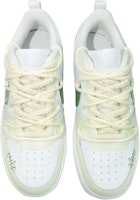 Shop 【訂製球鞋】 Nike Court Royale Low 2 小菊花 多巴胺解構鞋帶 少女 低筒 板鞋 GS 白綠